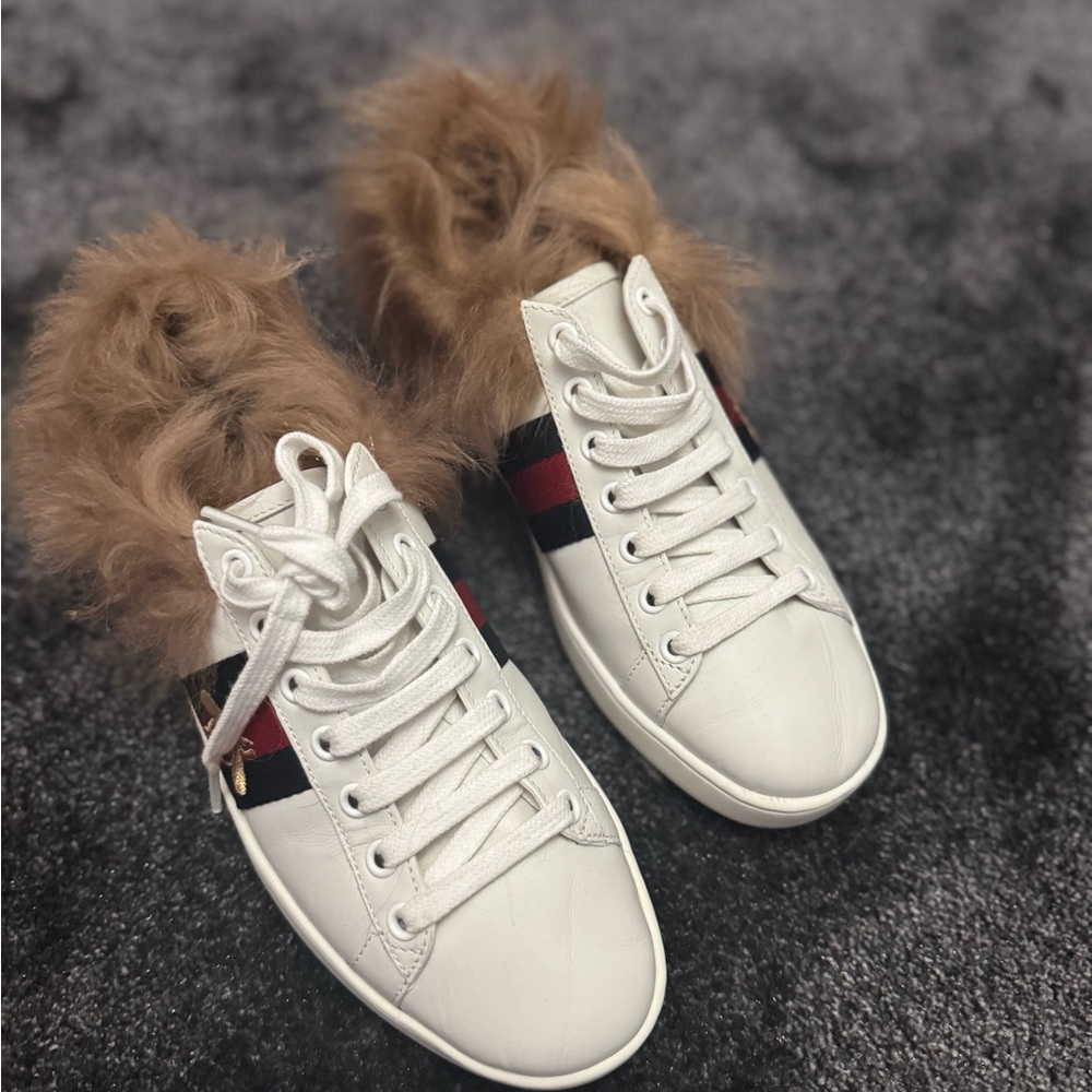 Gucci Ace Fur Sneaker